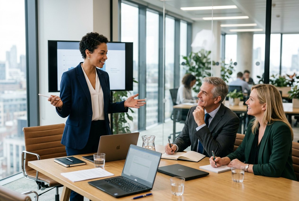 Candidate preparing for a medical science liaison job interview